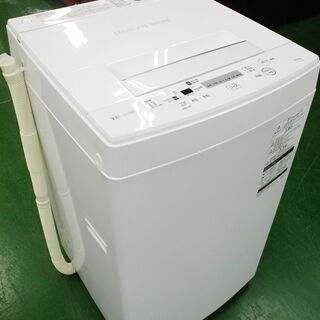 東芝 4.5kg洗濯機 AW-45M7 2018年製。当店の不具...
