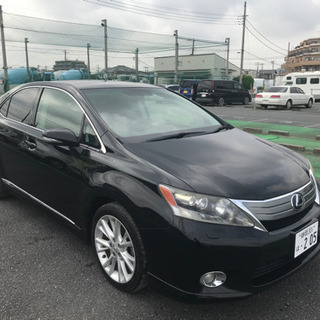 高級なレクサスHS長い車検付き