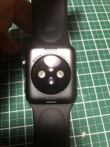 アップルウォッチ3 38mm グレーおまけ付き