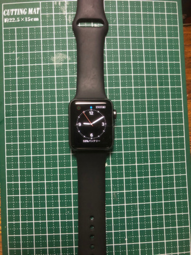 アップルウォッチ3 38mm グレーおまけ付き