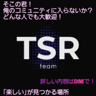 【TSR】ネットコミュニティ メンバー募集!! - メンバー募集