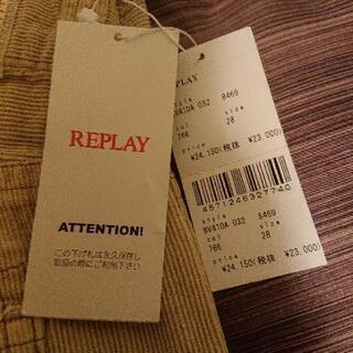 リプレイ パンツ 新品未使用の画像