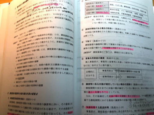 値下げ　税理士テキスト問題集