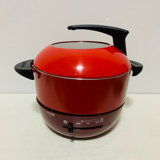 お相手決まりました　電気グリル鍋　コクック　赤の画像