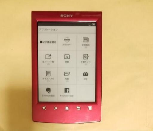 SONY電子ブックReader  PRS-T2 Wi-Fiモデル