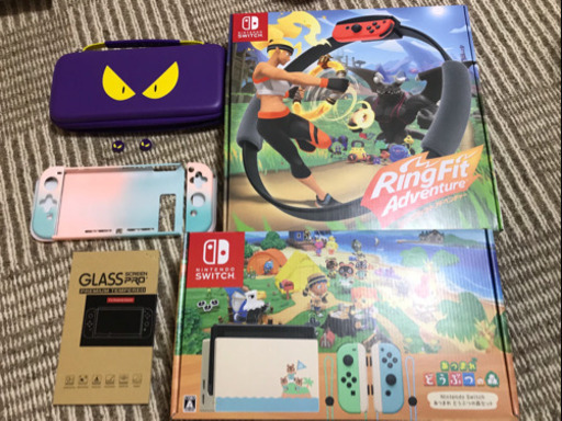 switch 動物の森セット ➕リングフィット