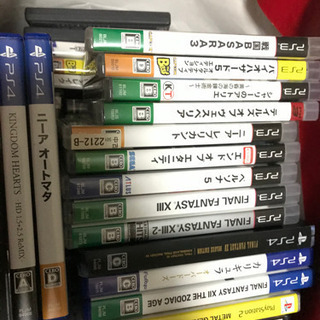 ゲーム機、ソフト、漫画、カードなどの画像