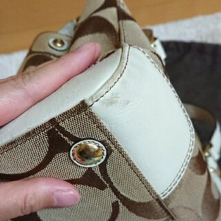 COACH コーチ ハンドバッグの画像
