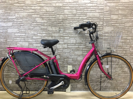 東京23区配達無料　新基準　ブリヂストン　ボーテアシスタ　6Ah リチウム 電動自転車☆中古☆BS☆26インチ ☆