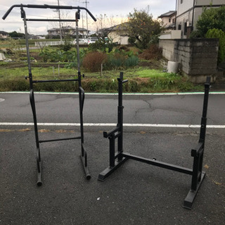 引き取り者様　決定　値下げスクワットラック　チンニング　