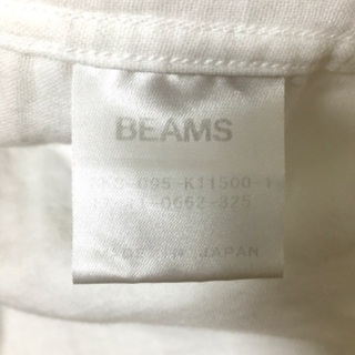 ビームス　白シャツ　おしゃれ　希少の画像
