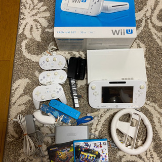wiiu本体 コントローラー リモコン ソフト など セット