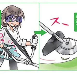新品未使用品　草刈機の画像