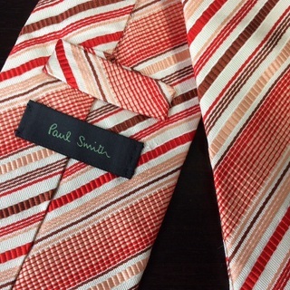 ┣¨PAUL SMITHイタリア製シルクのネクタイとオサレネクタイ2本セットの画像