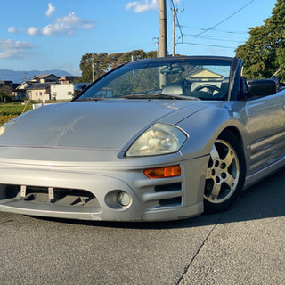 激レア　逆輸入　エクリプス　ピンスト　左ハンドル　オープンカー　...