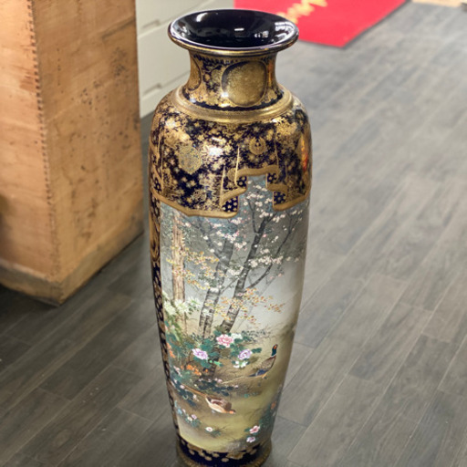 錦光山　京薩摩　大花瓶