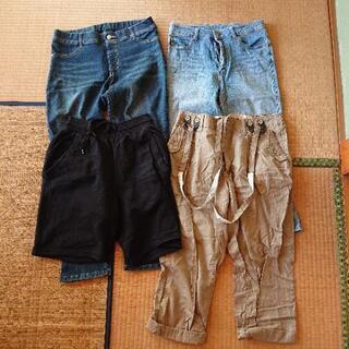 ジーパン、パンツ、スエットパンツ