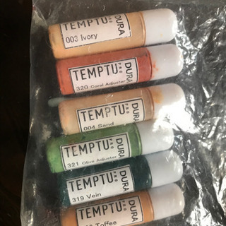特殊メイク　temptu dura  ファンデーションお試し 6...
