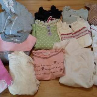 女児100センチ秋冬;これさえあれば大丈夫セット;ふわふわダウン...