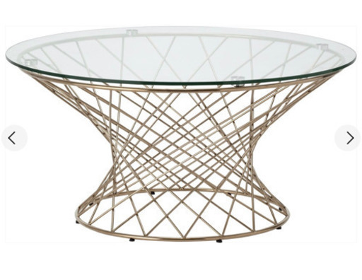 ガラスのテーブル☆ 美品