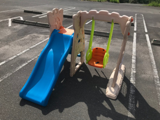 子供用 滑り台 ブランコセット