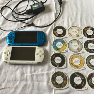 PSP２個　ゲームソフト12個セット