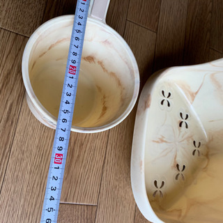 お風呂　汲み桶、三角コーナーセットの画像