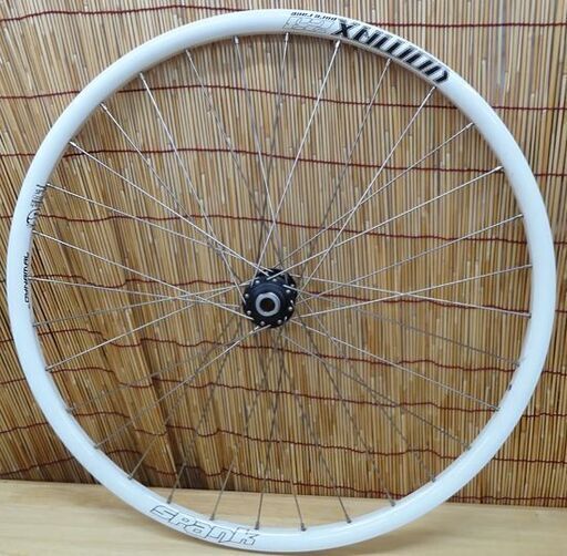 自転車 Spank VOMAX23 ホイール リム 前後セット 559×18.5 ホワイト シマノ製ハブ Deore XT HB-M8010 車輪  ☆ PayPay(ペイペイ)決済可能 ☆ 札幌市 豊平区 平岸 アウトレットモノハウス