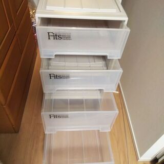 【格安】Fitsの収納ケース４個セットの画像