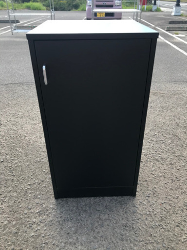 黒 2段 ボックス棚