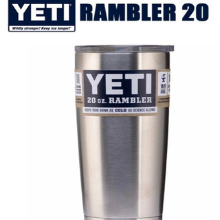 YETI RAMBLER 20 カラー : SILVER （シル...