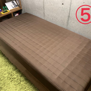 【新生活セット:定価約10万円分！】冷蔵庫、洗濯機、レンジ、掃除機、ベッドの画像