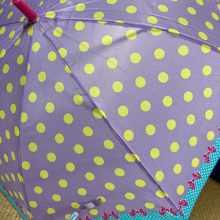 未使用品　女の子傘55cmの画像