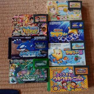 ゲームボーイアドバンスのソフト七点