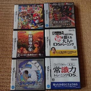 任天堂DSのソフト六点