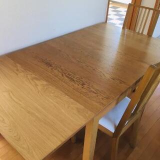 【終了】【IKEA】 ダイニングテーブル＆チェアの画像
