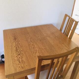 【終了】【IKEA】 ダイニングテーブル＆チェアの画像