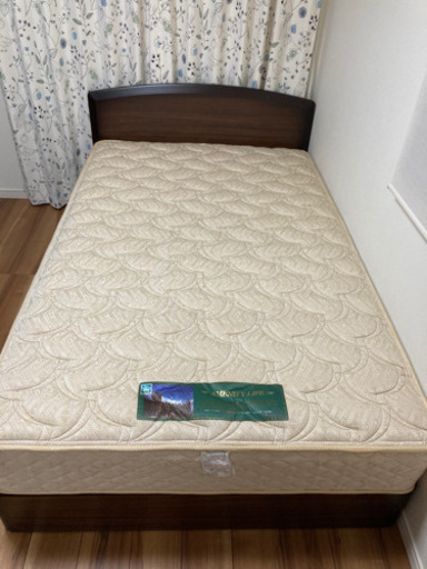 大塚フランスベッド （セミダブル）美品　収納付き　値下げました！