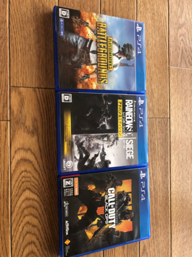 ps4 人気ゲームカセット　3点セット　【プロフィール必読】