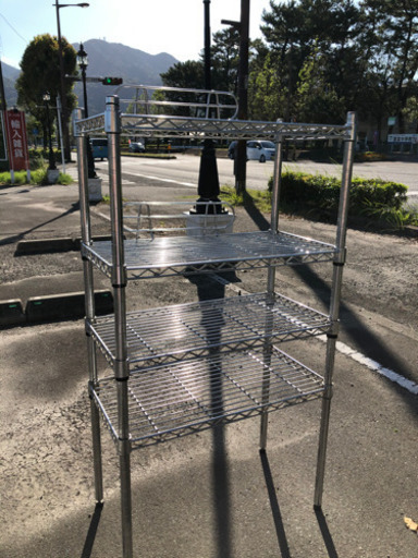 小スチール棚 4段ラック
