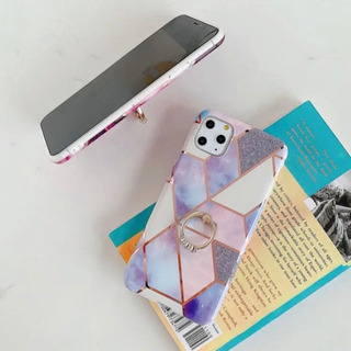 【新品未使用】大理石模様　iPhoneケース　iPhone11 iPhone11proの画像