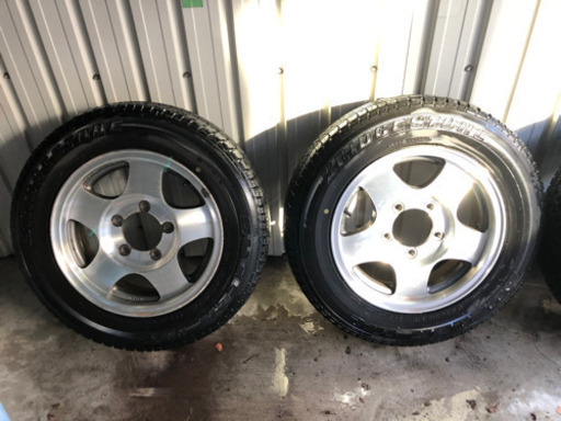ジムニーJA11 ブリジストン DUELER 175/80 R16 