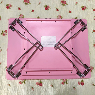 折りたたみ　ガラス　ディスプレイ　テーブルの画像