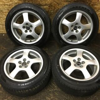 【MAXTREK MAXIMUS M1 205/55R16】夏タイヤ【BORBET 社外 16インチ 7.5J5HPCD100+35】バリ溝 ゴルフ4 ニュービートル等　(TG354) クレジットカード QR決済可能