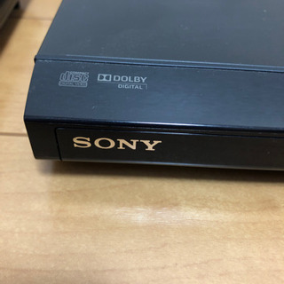 SONY DVDプレーヤーの画像