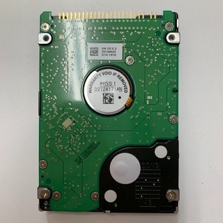 HDD 2.5inch、160GB、5400rpm、9mm厚の画像