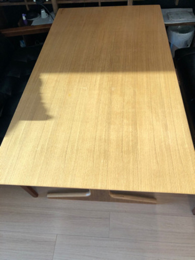 【値下げ】良品計画　ダイニングテーブル　オーク材