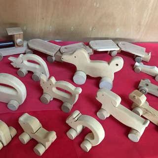 木のおもちゃ★全部で