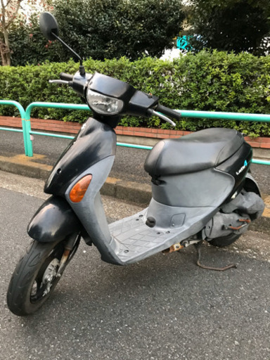 【良品】 原付 スズキ レッツ4 黒色 4st S05