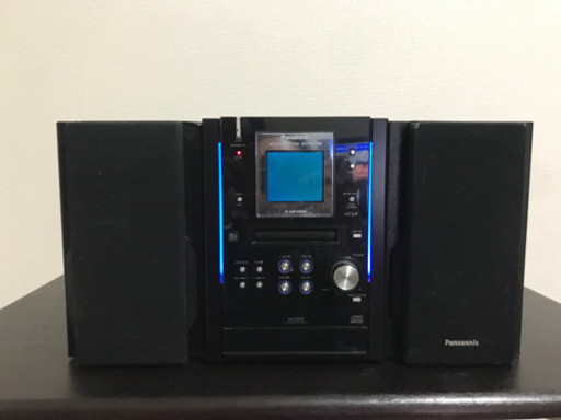 格安　中古　Panasonic コンポ　CD/MD/カセットテープ/ラジオ